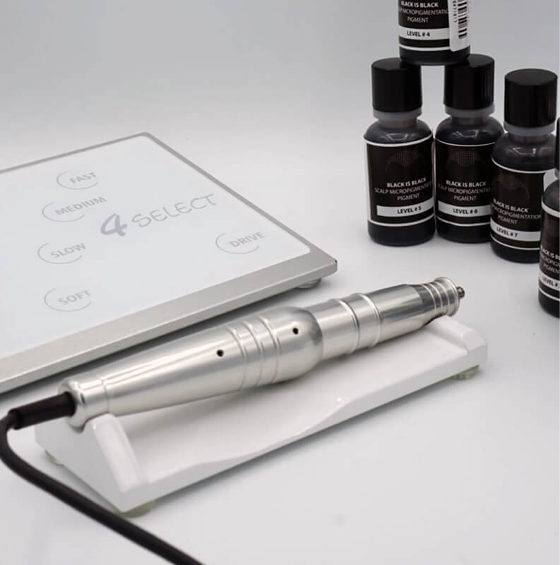 Haarpigmentierung verdichtet Haare optisch – natürliches Ergebnis für volleres Haar